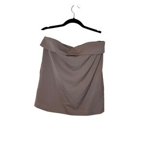 Lucca Strapless Blouse Women‎ M, Mauve Casual Party Cocktail Dressy NWT